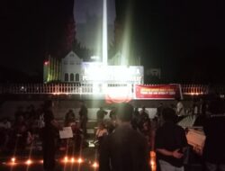 Aksi Solidaritas Lilin Keadilan untuk Buruh Kiba, Berharap Keadilan dalam Persidangan Gugatan PHI