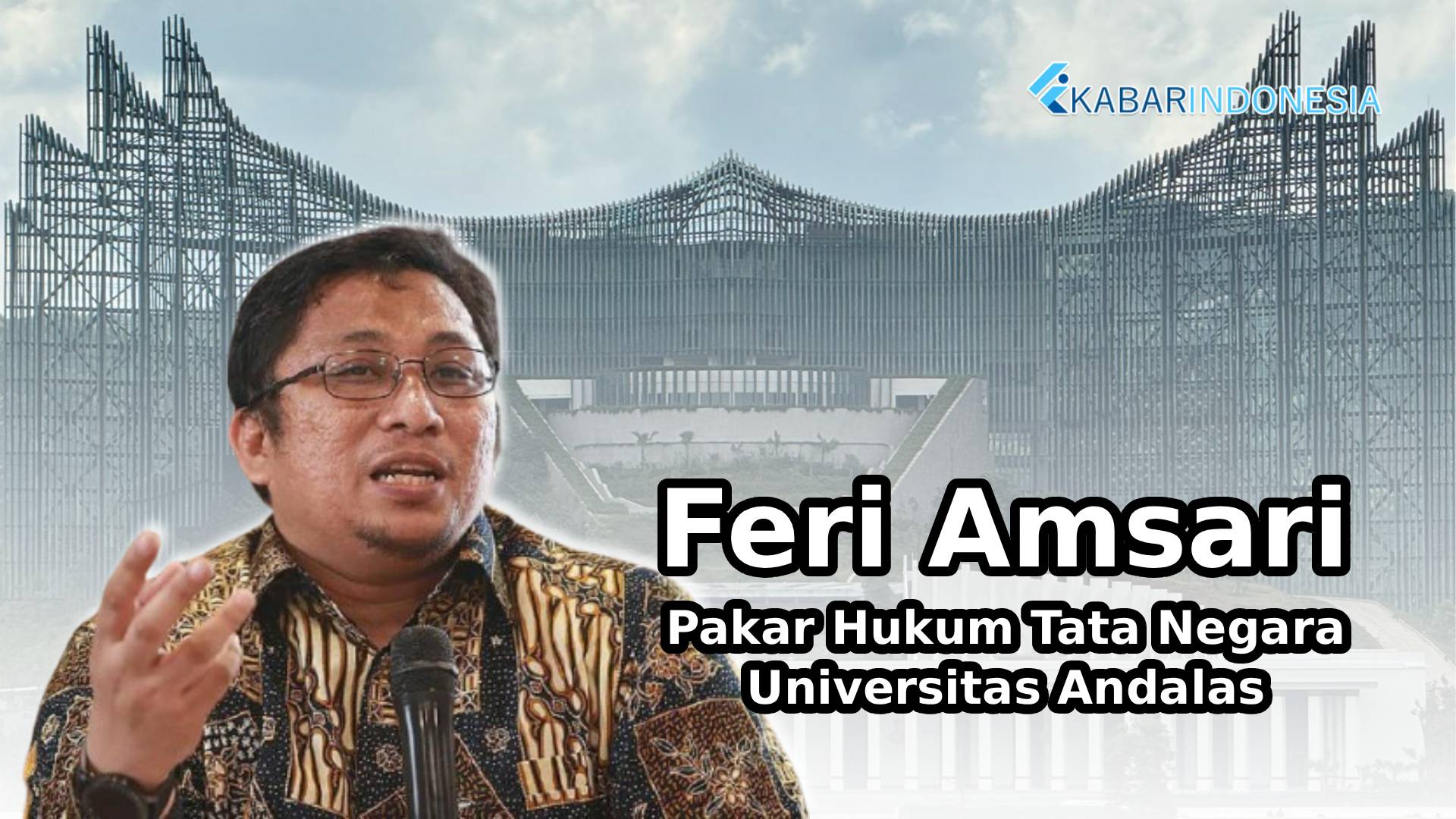 Pakar hukum tata negara Universitas Andalas, Feri Amsari