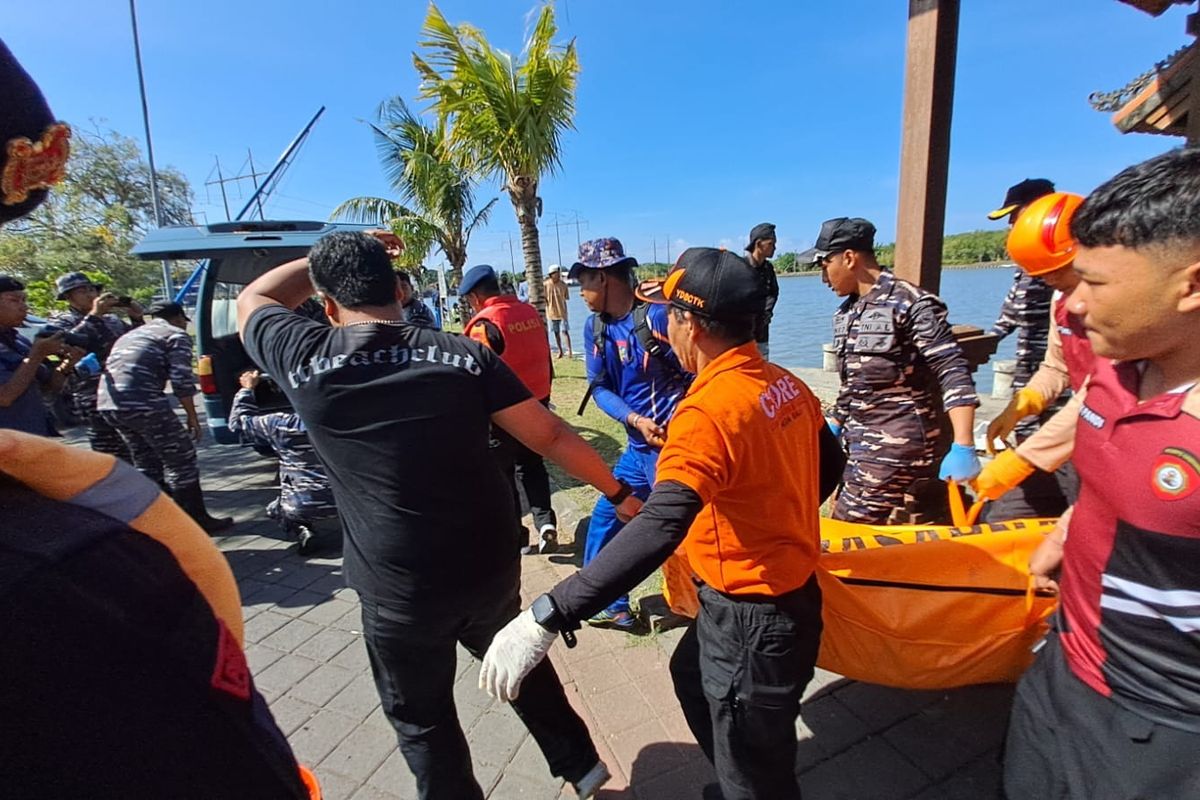 Ilustrasi penanganan korban banjir Bali