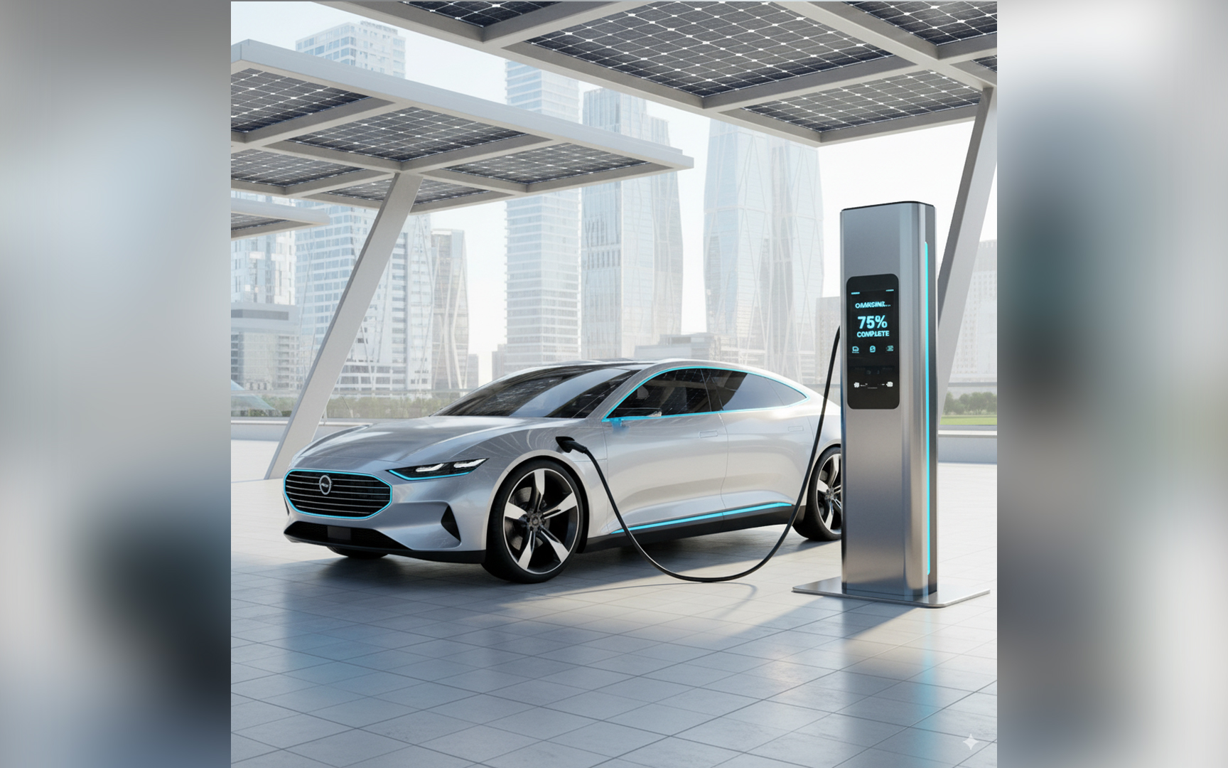 Ilustrasi Mobil Listrik