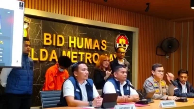 Polda Metro Jaya Ungkap Kasus Penipuan Bermodus Mengaku Hacker Bjorka.