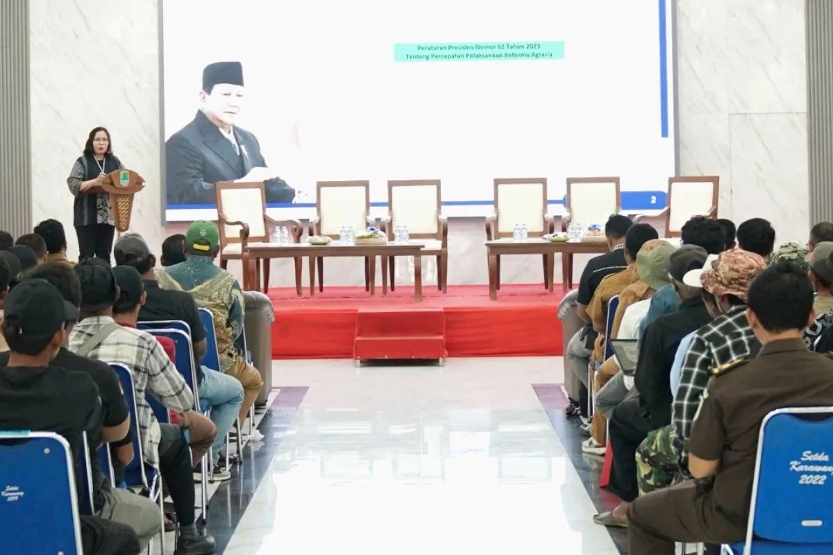 Plt Dirjen Penataan Agraria Tegaskan Komitmen Selesaikan Konflik Tanah di Karawang
