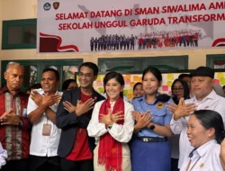 Menkomdigi Meutya Hafid Perkenalkan Sekolah Garuda di SMAN Siwalima Ambon