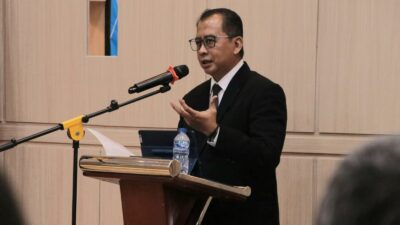 Direktur Hak Cipta dan Desain Industri Direktorat Jenderal Kekayaan Intelektual (DJKI) Kemenkum Agung Damarsasongko.