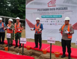 Gubernur Kalsel Letakkan Batu Pertama Gerai dan Pergudangan Koperasi Desa Merah Putih