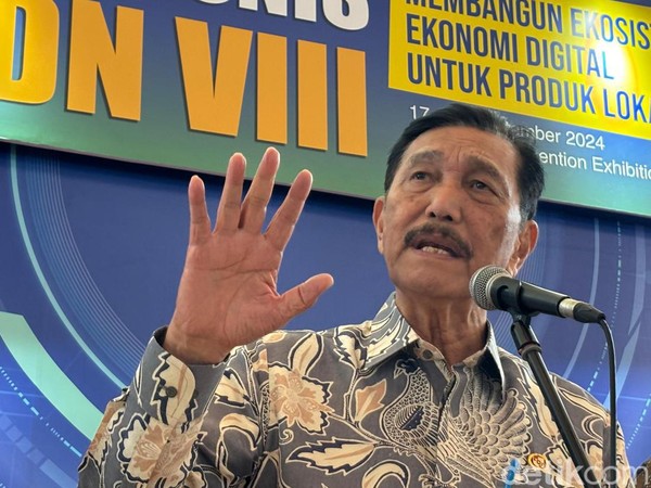 Ketua Dewan Ekonomi Nasional (DEN), Luhut Binsar Pandjaitan.