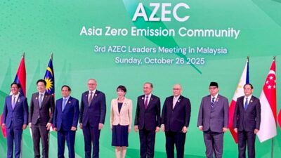 Para perwakilan 11 negara menghadiri pertemuan Asia Zero Emission Community (AZEC) ke-3 di Kuala Lumpur, Malaysia