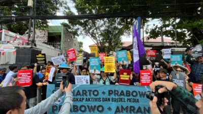 Dari Jalanan hingga Dunia Maya, Dukungan Mengalir untuk Tempo Lawan Gugatan Amran Sulaiman