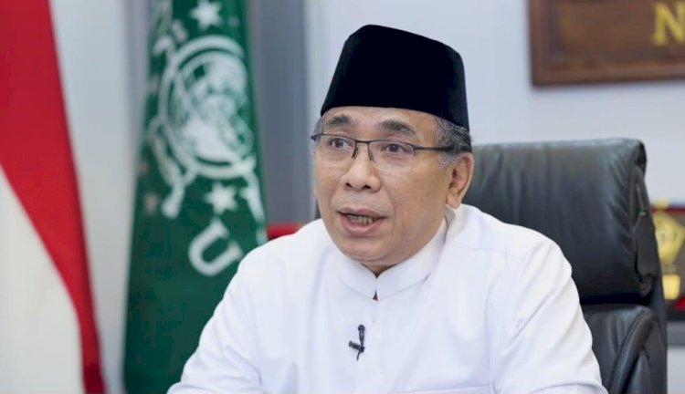 Ketua Umum PBNU KH Yahya Cholil Staquf