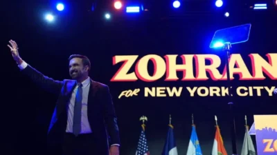 Zohran Mamdani terpilih sebagai wali kota Muslim pertama New York City setelah memenangkan pemilihan wali kota New York City