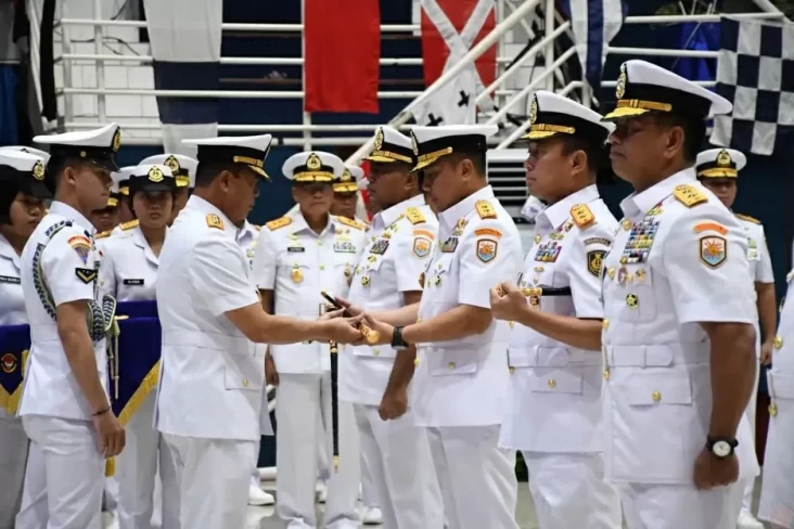 Laksda TNI Haris Bima Bayuseto Dilantik Jadi Pangkoarmada I