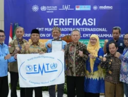 Muhammadiyah Catat Sejarah, EMT Resmi Terverifikasi WHO Sebagai Tim Medis Darurat Internasional Pertama dari Indonesia