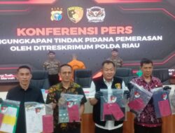Ketua Ormas di Riau Ditangkap Usai Memeras Perusahaan hingga Rp5 Miliar