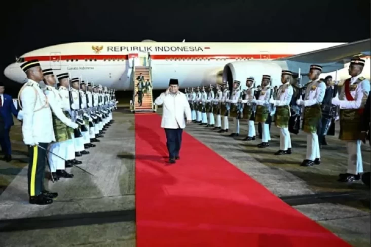 Presiden Prabowo tiba di Malaysia