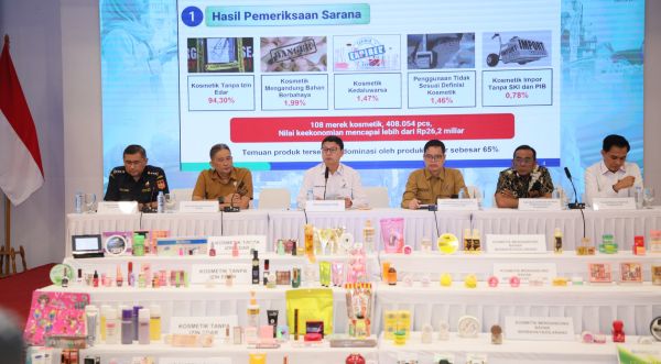 BPOM Temukan 408 Ribu Kosmetik Ilegal Beredar Jelang Puncak Belanja 12.12