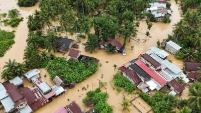 Bencana Banjir Aceh-Sumatra Rugikan Petani, 40 Ribu Hektare Lahan Terendam