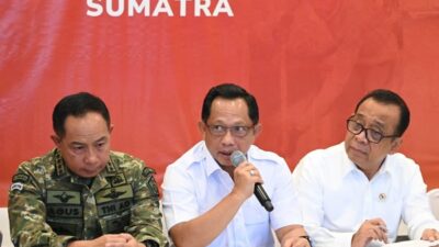 Dana Darurat Rp268 Miliar Cair, Mendagri Tito Klaim Penanganan Bencana Dipercepat