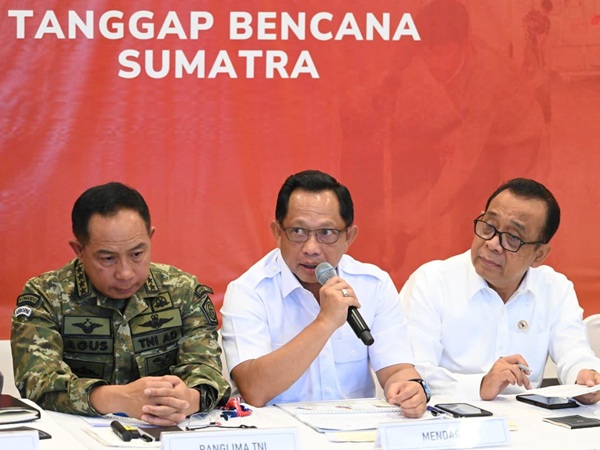 Dana Darurat Rp268 Miliar Cair, Mendagri Tito Klaim Penanganan Bencana Dipercepat