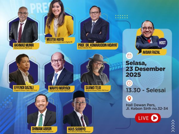 Kaleidoskop Media Massa 2025: PWI Soroti Peran Pers dan Demokrasi