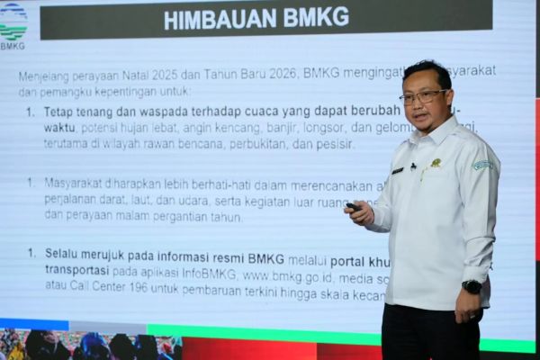 Waspada Cuaca Ekstrem, BMKG Ungkap Daftar Wilayah Rawan Hujan Lebat Saat Nataru