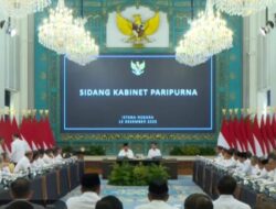 Prabowo Tegur Elite di Rapat Kabinet: Bencana Bukan Panggung Politik