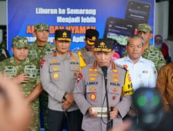 Waspada Cuaca Ekstrem Saat Nataru, Kapolri Cek Kesiapan di Stasiun Tawang dan Merak