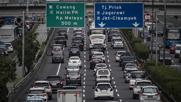 Libur Nataru, Contraflow Diberlakukan di Tol Jakarta-Cikampek dan Jagorawi