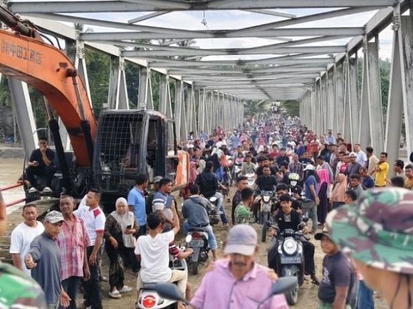 KSAD Sebut Ada Dugaan Sabotase Jembatan Bailey di Lokasi Bencana Sumatra