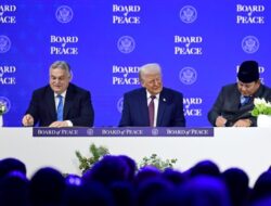 Prabowo Teken Piagam Dewan Perdamaian, Indonesia Siap Kawal Gaza