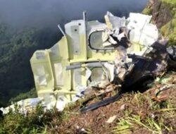 Pesawat ATR 42-500 Ditemukan Hancur di Lereng Gunung Bulusaraung Pangkep