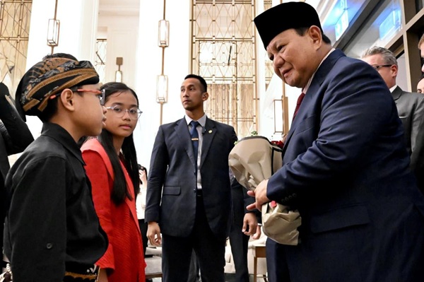 Prabowo Tiba di Yordania, Disambut Putra Mahkota dan Dikawal Jet Tempur F-16
