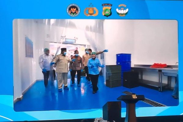 Prabowo Groundbreaking SPPG Polri di Palmerah, Apresiasi Inisiatif Kapolri Dukung MBG