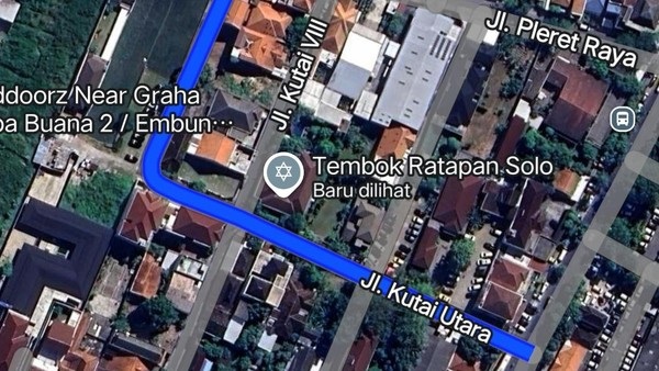 Viral Rumah Jokowi Jadi “Tembok Ratapan Solo”, Ini Kronologi Munculnya di Google Maps