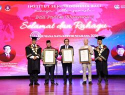 ISI Bali Anugerahkan Penghargaan Internasional kepada Dubes Fadjroel Rachman