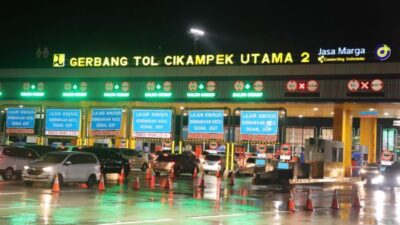 Puncak Arus Balik, 85 Ribu Kendaraan Masuk Jakarta melalui Cikampek Utama