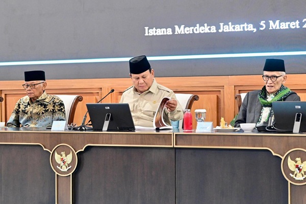 Bertemu Ulama dan Tokoh Ormas Islam, Prabowo Paparkan Diplomasi Indonesia di Timur Tengah