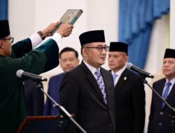 Prabowo Resmi Lantik Andi Rahadian Jadi Dubes RI untuk Oman dan Yaman