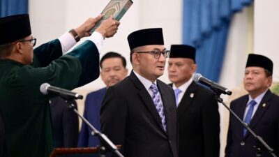 Prabowo Resmi Lantik Andi Rahadian Jadi Dubes RI untuk Oman dan Yaman