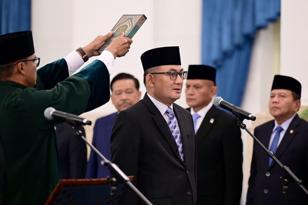 Prabowo Resmi Lantik Andi Rahadian Jadi Dubes RI untuk Oman dan Yaman