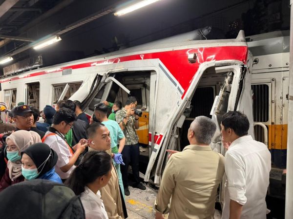 KAI Pastikan Pengobatan dan Pemakaman Korban Kecelakaan Kereta Ditanggung Penuh