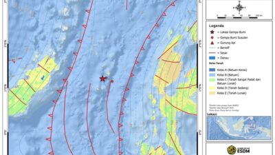 Gempa M7,6 di Sulut, Satu Orang Tewas Tertimpa Reruntuhan Gedung