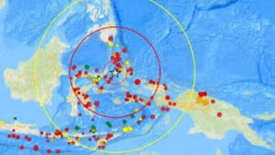 Gempa M7,6 Guncang Sulut dan Sekitarnya, BMKG Sempat Keluarkan Peringatan Tsunami