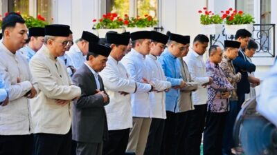 Prabowo Salat Iduladha Bersama Diaspora Indonesia di Paris