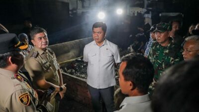 Pemerintah Salurkan Bantuan kepada 354 KK Korban Kebakaran Kemayoran