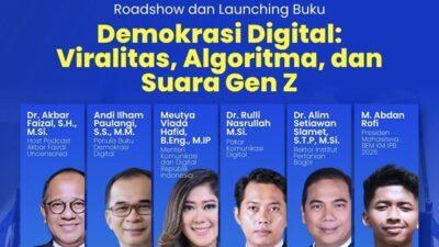 Mahasiswa IPB Soroti Buzzer dan Kedaulatan Digital, Akbar Faizal Ungkap Dinamika Forum
